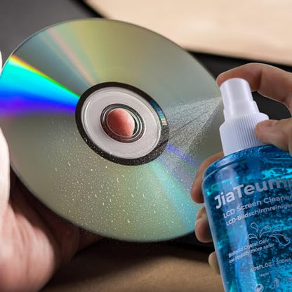 TV Screen Cleaner, Non-Drip Touchscreen Spray with Wiper for CD Disc Laptop Phone Tablet Computer Lens(200ml) - color: 200mlx1