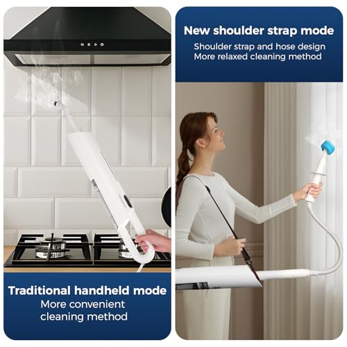 Steam Mop All-in-one for Floor Cleaning, MultiPurpose Steam Cleaner for Home with LED display screen