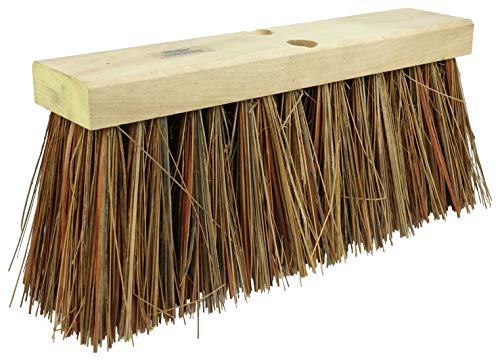 Weiler 42032 16" Block Size, Bass And Palmyra Blend Fill, Street Broom - size: 16", style: Bass & Palmyra Blend