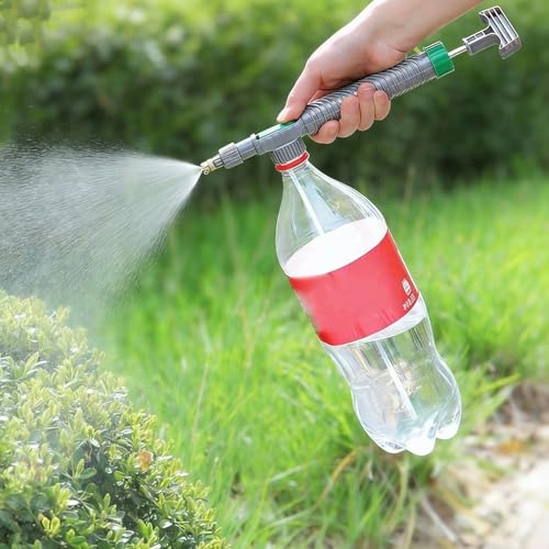 Universal Spray Nozzle - Adjustable Watering Bottle Mister with Long Tube for Home & Garden
