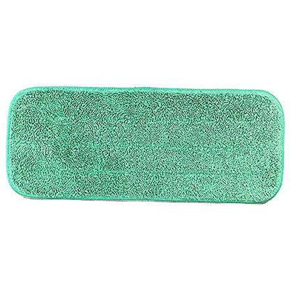 Arkwright Spray Mop Replacement Pads - (Pack of 12) Bulk Microfiber Flat Dry and Wet Refill Mop Pads Floor Cleaning, Compatible with Bona and Rubbermaid, Fits All Mop Heads, 13 in, Green - color: Green, size: 13 Inch (Pack of 12)