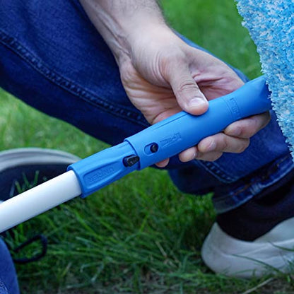 Unger Professional Connect & Clean 3’-6’ Aluminum Telescopic Extension Pole with Locking Cone & Quick-Flip Clamp – Compatible with Cleaning Tool Attachments, Window Cleaning & Dusting Tool (Pack of 2) - size: 3 - 6 Foot (Pack of 2)