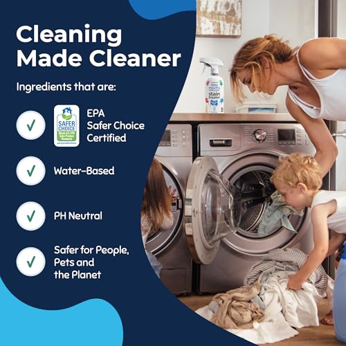 Miss Mouth's Messy Eater Stain Treater Spray - 16oz Stain Remover - Newborn & Baby Essentials - No Dry Cleaning Food, Grease, Coffee Off Laundry, Underwear, Fabric - style: 1 Pack (16oz)