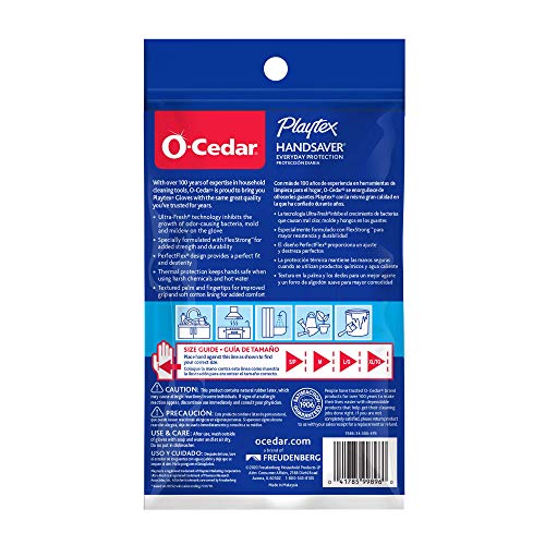 Playtex Handsaver Reusable Rubber Gloves ( Small , Pack - 6 )