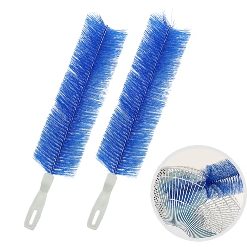 Fan Cleaning Brush, CN1ST 2PCS Brush Reusable Removes Dirt from Fans, Air Conditioning, Home, Car Vents Curtain