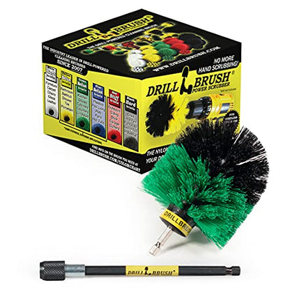 Kitchen Scrubbing Accessories - Kitchen Cleaning Supplies - Cast Iron Skillet Brush - Pots and Pans Cleaning Tools - Countertop Cleaning Tools - Cutting Board - Stovetop Scrubber - Oven Brush - Sink - color: Green