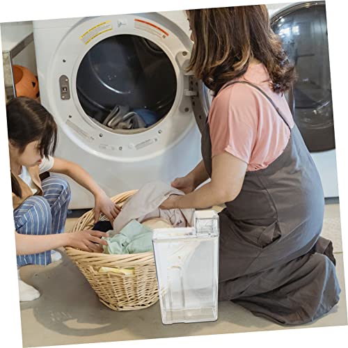 MAGICLULU Laundry Storage Bottle Large Capacity Detergent Dispenser for Home Use Refillable Lotion Container for Convenient Dispensing Smooth Edges and Polished Design for Liquid Soap and