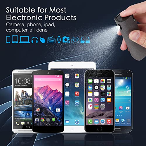 AKARY Screen Cleaner - All in One Touchscreen Mist Cleaner, Fingerprint-Proof for Phones, Pads, Laptops & Monitors (Black) (Screen Cleaner (Black)) - size: Screen Cleaner