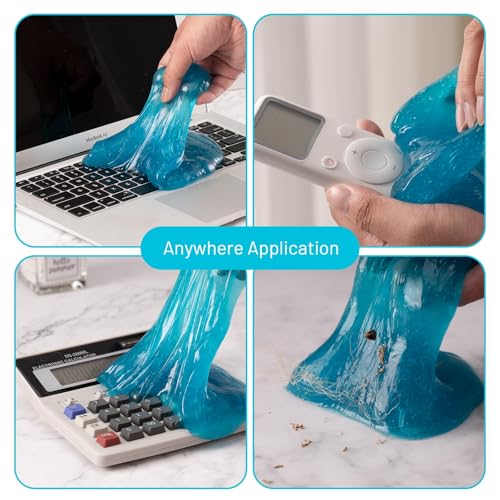 WildAuto Car Cleaning Gel for Car Detailing Cleaning Car Cleaning Putty Universal Car Cleaning Tools Car Slime Cleaner Dust Cleaning Gel Car Accessories Keyboard Cleaner Supplies - size: 100g-2pcs