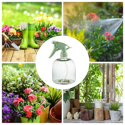 Reusable Watering Can, Adjustable Spray Bottle, Multi Purpose Plant Spraying Tool, Sturdy Garden Household Cleaning Sprayer for Indoor Outdoor Plant Care Gardening Use 6.97x4.53x3.54 Inches - color: Green