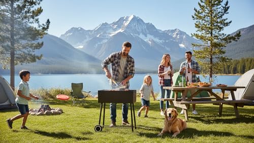HOUSE AGAIN Grill Brush and Scraper Bristle Free with 3 Replacement Head 304 Stainless Steel Food-Grade Grill Accessories, Safe BBQ Cleaner Brush Strong Barbecue Cleaning Brush for Outdoor Grill Grate - style: Wood+3 replacement head