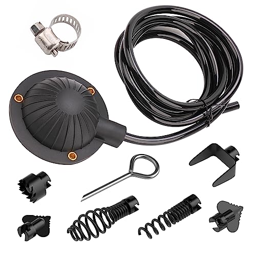 FEITON Air Foot Pedal + Cutter Head Set, Pedal Switch with 8' Hose, 16mm Steel Spring Automatic Locking Cutter Head, for Drain Cleaning Machines Replace Ridgid K-400, K-380, K-3800, K-7500, Spartan - color: Air Foot Pedal + Cutter Head