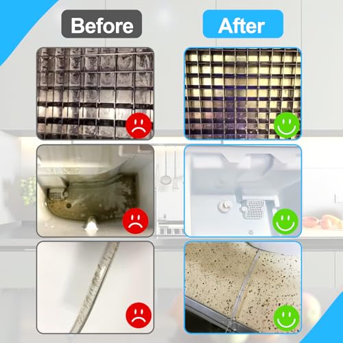 XANGNIER Ice Machine Cleaner Brush Kits,Countertop Ice Maker Cleaning Tools Accessories-2 Pcs Extra Long Pipe Drain Cleaners Brush and 8 Pcs Small Crevice Cleaning Brush for Tight Spaces - color: Multicolor