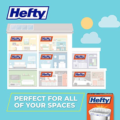 Hefty Medium Trash Bags, Fabuloso Scent, 8 Gallon, 26 Count (Pack of 2) - size: 26 Count (Pack of 2)