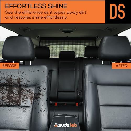 Suds Lab DS Microfiber Detailing Scrub Pad 3 Pack - Car Interior Cleaning & Detailing Microfiber Scrub Pads - Set of 3 - Safe On Leather, Vinyl, Plastic, Etc. - size: Set of 3