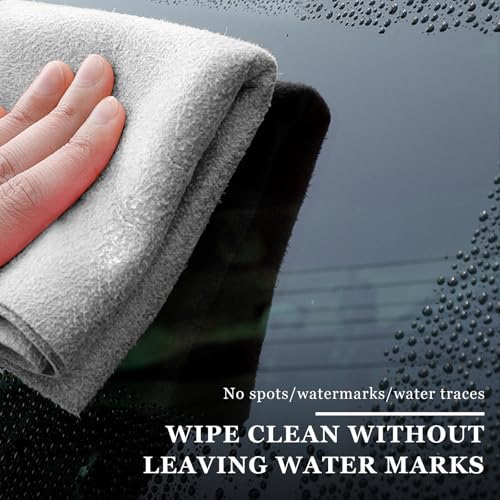 50PCS Microfiber Towel Roll, 12×11.6 inch Washable Tear Away Cleaning Cloth, Reusable Ultra Absorbent Rags Scratch Free Quick Drying Towel Roll, Lint-Free Cloth for Car (Gray) - color: Gray