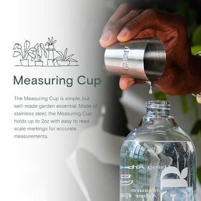 ARBER Spray Bottle + Measuring Cup for Gardening