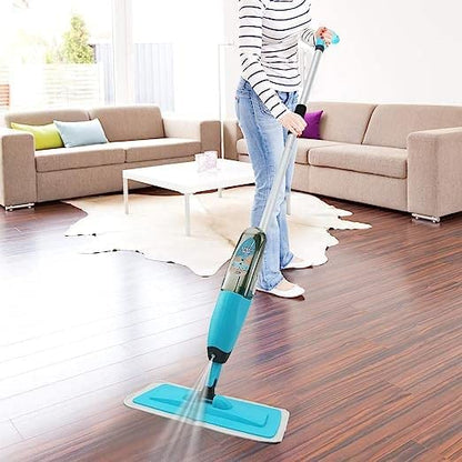 Spray Mop Set with Microfiber Removable Washable Pad, 360 Degree Easy Floor Cleaning Wet & Dry Healthy Mop for Office, Home Floor Cleaning Spray Mop (Pack of 1) (Spray Mop)