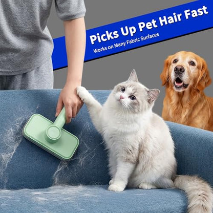 Pet Hair Remover – Reusable Lint Remover for Dog and Cat Hair, Pet Carpet Cleaner Electrostatic Lint Brush Magic Pet Hair Removal Tool for Couch, Clothes, Carpet,Rugs, Car, Bedding, Fabric Furniture - color: Color-6