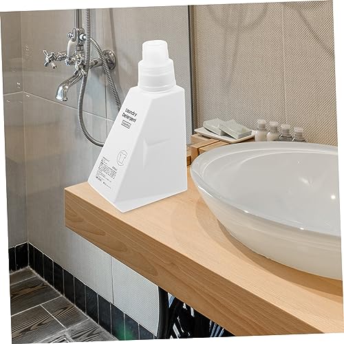 Refillable Laundry Bottle Softener Dispenser with Sealed Design for Liquid Soap Shampoo and Shower Gel Compact and Portable Storage
