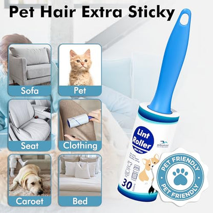 Mini Extra Sticky Lint Rollers for Travel - 150 Sheets Small Sized Portable Lint Removers for Pet Hair and Debris Pickup150, Travel Essentials - size: 150 Sheets Mini