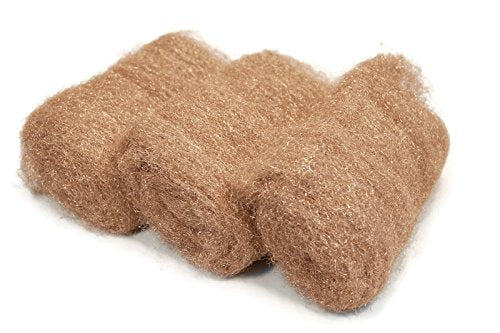 Rogue River Tools Bronze Wool Pads (3pc) - Fine - style: Fine