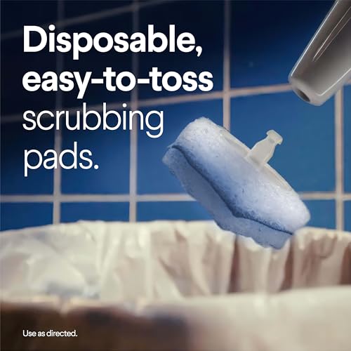 Clorox ToiletWand Toilet Bowl Cleaner- Toilet Brush, Storage Caddy and 16 Disinfecting Refill Heads - size: 16 Count (Pack of 1)
