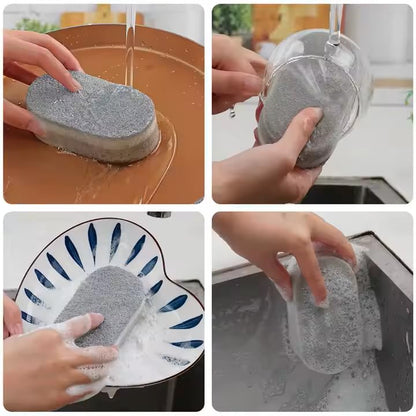 Scrubbing sponges Without Scratches-Esponjas de fregado sin arañazos - color: Gray--gris