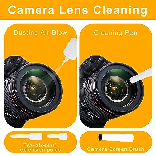 20 in 1 Multi-Functional Portable Electronic Cleaning Kit, Computer Keyboard Cleaner Brush Kit, Laptop Phone Screen Keyboard Cleaner Kit for Computer, Camera Lens, Keyboard, Headphones