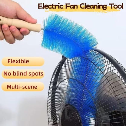 2PCS Bendable Microfiber Head,Reusable Dust Remover, Fan Cleaning Brush Duster, for Electric and Blind, Reusable Microfiber Dust Collector, Non-disassembly Cleaning