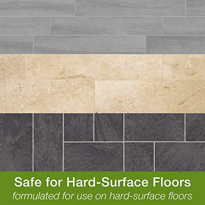 Bona Multi-Surface Hard Floor Cleaner Spray Mop Cartridge-34 fl oz - Unscented-Refillable - Residue-Free Floor Cleaning Solution Spray Mops - Stone, Tile, Laminate, & Vinyl Floors (Pack of 2) - size: 34 fl oz (Pack of 2)