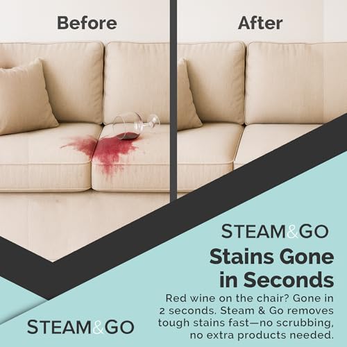 Steam & Go Multi-Purpose Cleaner Spray Refill with Oxy Power for Multi-Surfaces - Removes Stains, Eliminates Odors, & Degreases - Orange Scent, 1 gal - size: 128 Fl Oz (Pack of 1)