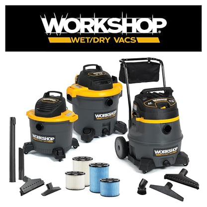 WORKSHOP Wet/Dry Vacs WS25002A 2-1/2-in. Crevice Tool Vacuum Attachment | Reaches into Tight Spaces and Crevices, For WORKSHOP Shop Vacuum Cleaners, Fits 2-1/2-inch Extension Wands and Hoses - size: 2-1/2"