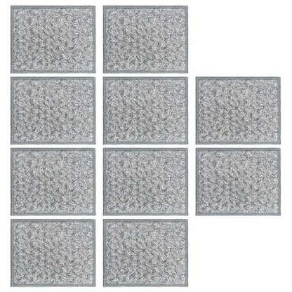 2 Two-Sided Scouring Pads, Safe AntiScratch Scrubber Cloths for Kitchen Utensils, Oven, Stovetop Cookware Scrubber - color: B