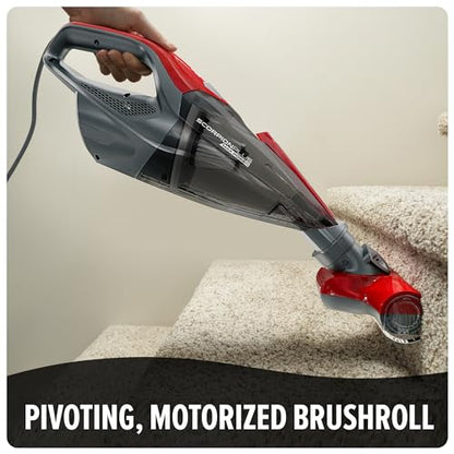 Dirt Devil Scorpion Plus Handheld Vacuum Cleaner, Powerful Suction, Lightweight, Includes Pivoting Stair and Upholstery Tool, Crevice Tool, Corded Portable Vacuum Cleaner - size: One Size