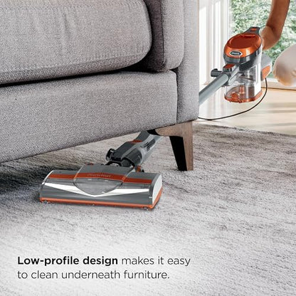 Shark Rocket Ultra-Light | Corded Stick Vacuum Cleaner for Carpet, Rugs & Hard Floors | Lightweight Hand Vacuum for Pet Hair & Upholstery | Swivel Steering | 2 Attachments | Gray/Orange | HV301 - style: Rocket Ultra-Light