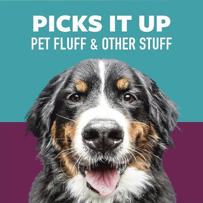 Scotch-Brite Pet Hair Pickup Extra Sticky Large Lint Roller, Designed for Removing Fur + Fluff on Couches, Clothes, Dog and Cat Beds, & More, 1 Pack, 60 Easy-Tear Adhesive Sheets Total - size: 1 Roller