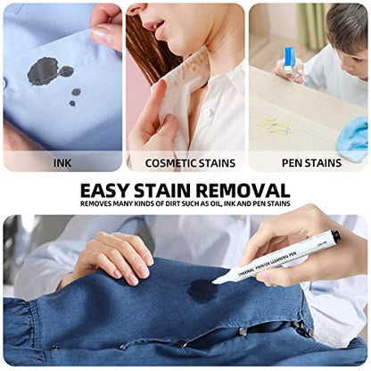 Thermal Printer Cleaning Pen - Thermal Pen Cleaner Printhead Cleaning Pen Cleaning Kit, Thermal Printer Cleaning Pen for Thermal Printer Card Printer (5PCS) - size: 5PCS