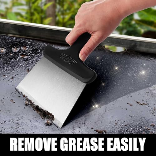 GRILLART Grill Scraper Griddle Cleaning Kit for Blackstone, Flat Top Grill Cleaning Kit (Griddle Scraper Only) - style: BSK-04