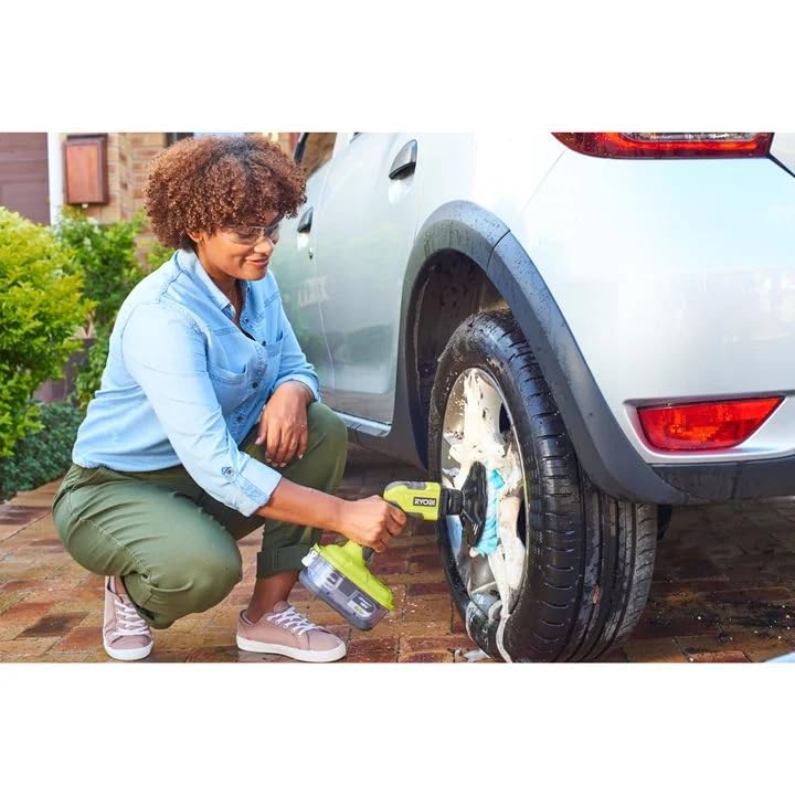 Ryobi R18CPS-0 Rotating Brush 18V ONE+ Battery 15cm 210rpm (Body Only) (Renewed) | Battery and Charger Sold Separately