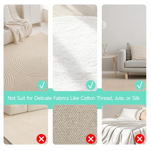 Carpet Rake for Pet Hair Removal, 3 in 1 Reusable Dog Hair Remover Scraper with Adjustable Long Handle, Carpet Clean Brushes & Cat Fur Rakes Scraper Broom for Couch, Rugs, Mats and Cars - color: carpet rake with brush 3pcs