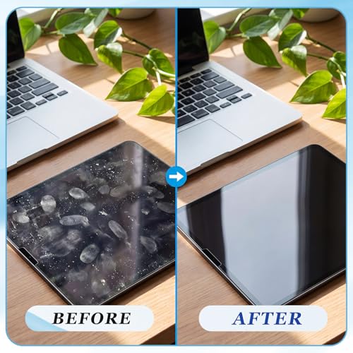 Threlaco 8 Pack 480 Count Electronic Wipes Screen Cleaner Wipes for Computer Laptop Monitor Lens Phone TV Screens Keyboard Cleaning