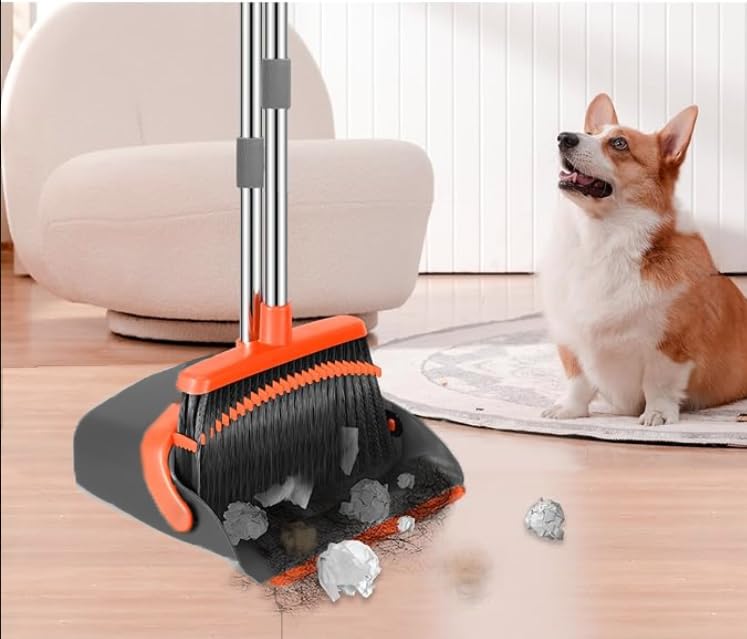 Broom & Dust pan Set Upright