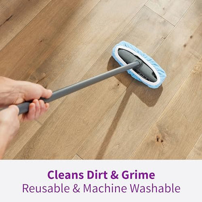 Rejuvenate Microfiber Bonnet Applicator, 1 Count, Converts Any Sponge Mop To A Reusable Microfiber Mop