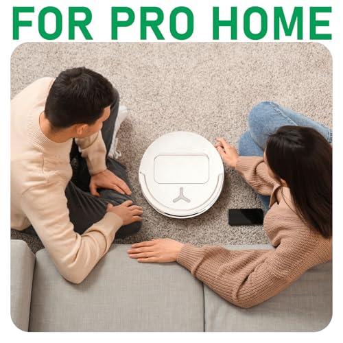 12-Pack Washable Mop Pads Replacement Compatible with ECOVACS DEEBOT X5 Pro/X2/X1/T50/T30S/T20/N30 Omni Series, Microfiber Spinning Mopping Cloths for Hard Floor