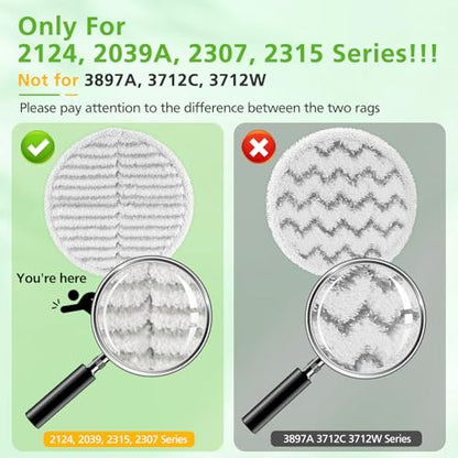12 Pack Mop Pads Replacement Compatible with Bissell Spinwave 2124, 2039A, 2307, 23157, 23159, 20393, 20399 Hard Floor Spin Mop, 4 Soft Pads, 4 Scrubby Pads, 4 Heavy Scrub Pads - color: 12 Pack