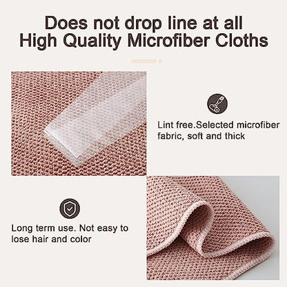 K&janet6am Dish Cloths for Washing Dishes, 12 Pack Kitchen Dish Cloths, Super Absorbent Microfiber Cleaning Cloth, Premium Waffle Dish Towels for Kitchen, 12x12 Inches - color: 12pack