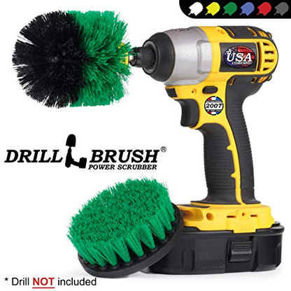 Household Kitchen Cleaners - Kitchen Cleaning Supplies - Cast Iron Skillet Scrubber - Pots and Pans Scrub Brush - Stovetop Cleaner - Oven Rack Shiner - Sink Scrubbing Brush Kit - Table Cleaning Tool - color: Green