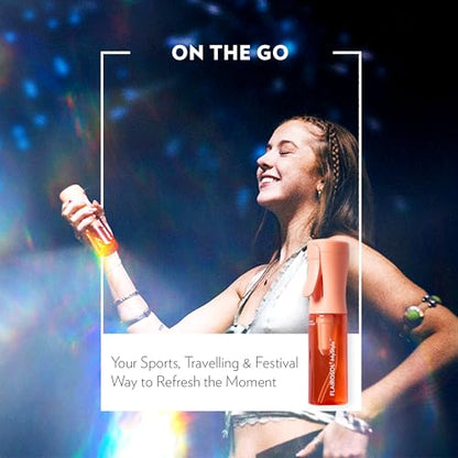 FLAIROSOL MyStyle, Spray Bottle for Hair - Small Travel Spray Bottle, Ultra Fine Continuous Water Mist for Face, Hairstyling, Salon, Cleaning, Beauty, Toners, Hydration & Makeup, 3.04oz / 90ml, Peach - color: Peach, style: 1 Pack