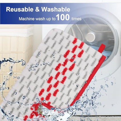 Spray Mop Pads Compatible with Oceda ProMist MAX Microfiber Spray Mop - Mop Replace Head for Dry/Wet Use - Reusable Washable Dust Mop Refills for Floor Cleaning,3 Pack - color: 3 Pack